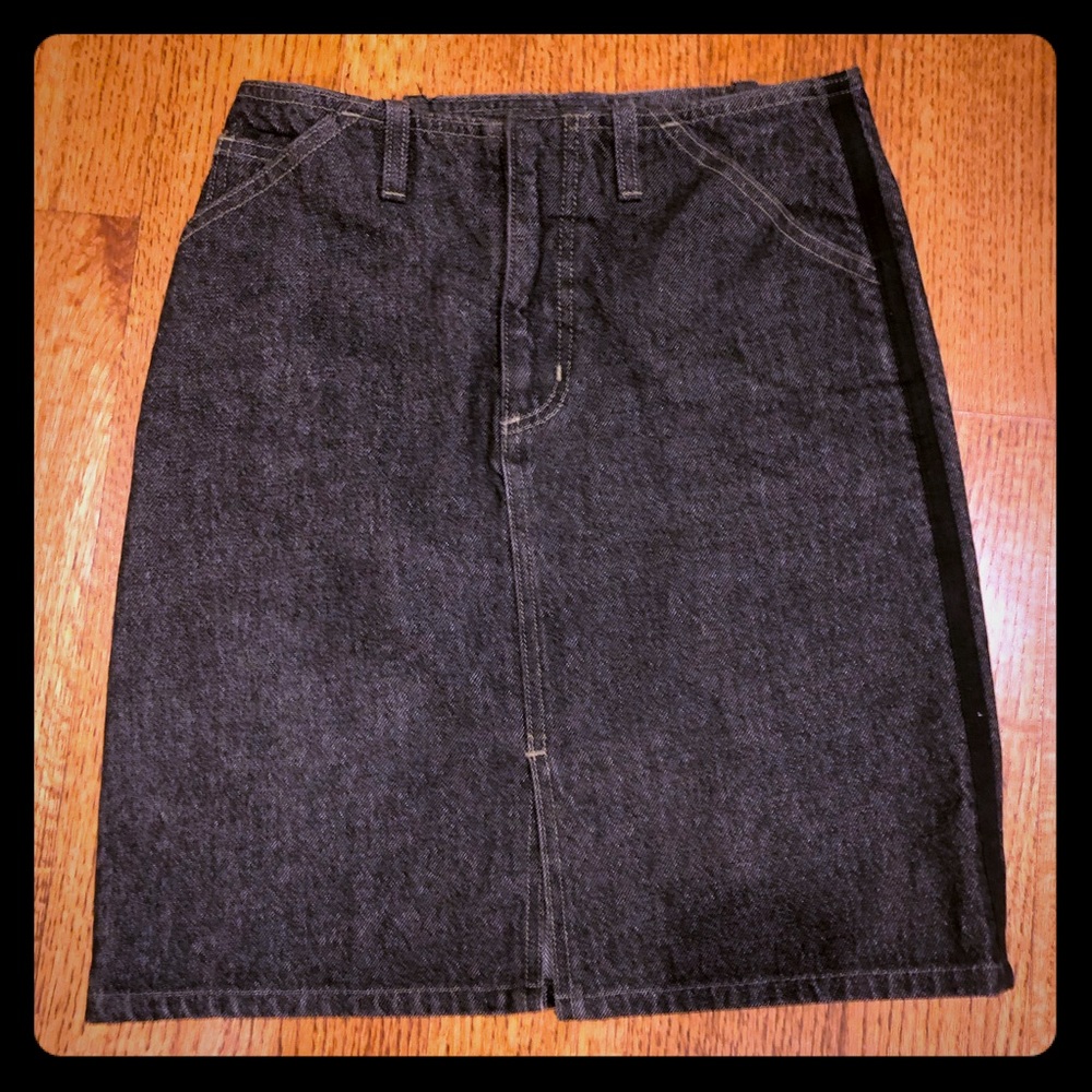 CLUB MONACO Dark Denim Skirt